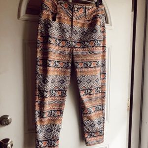 Tinseltown Denim Couture Floral/Aztec Jeans